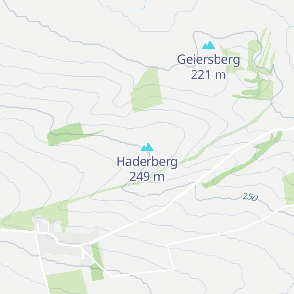 Map of Haderberg
