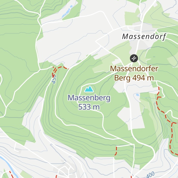 Map of Massenberg