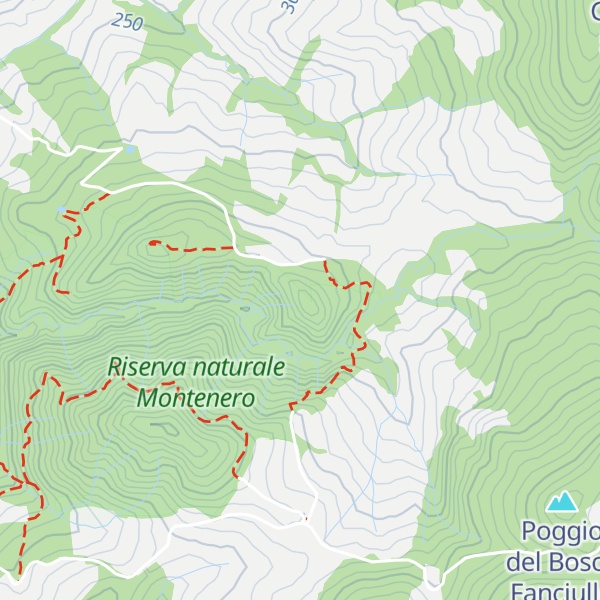 Map of Monte Nerino