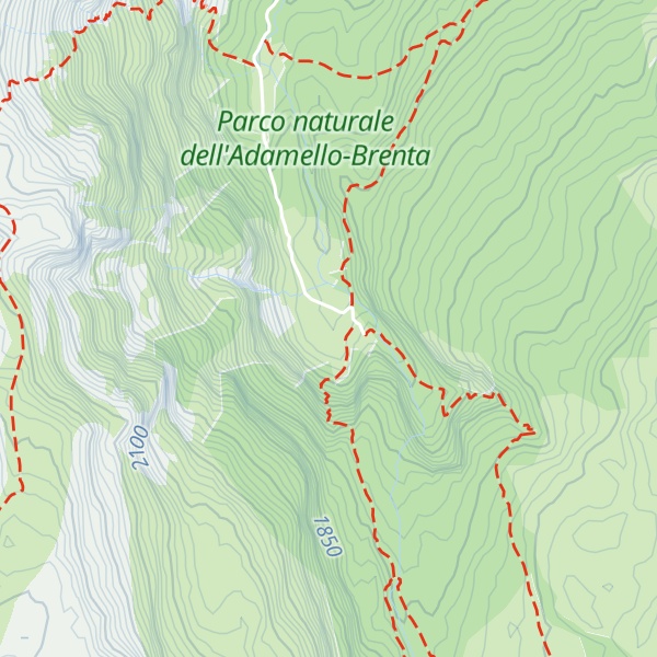 Map of Malga Pozzol