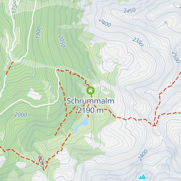 Map of Schrummalm
