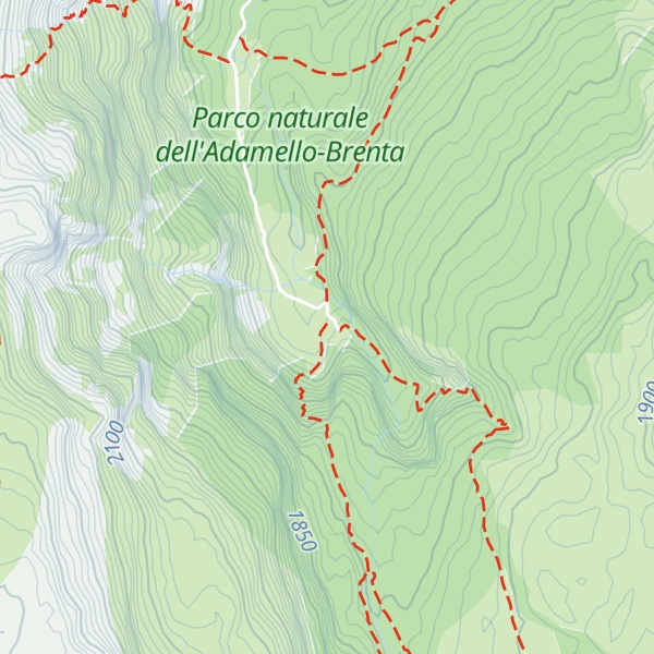 Map of Malga Pozzol