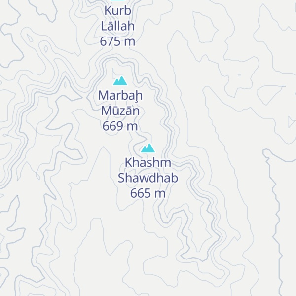 Map of Khashm Shawdhab