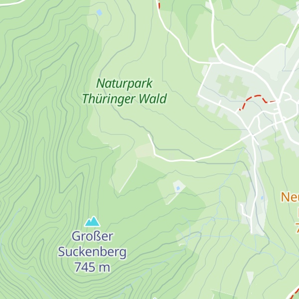 Map of An der Füchshütte