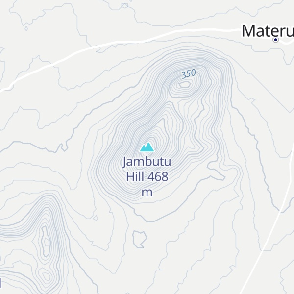 Map of Jambutu Hill