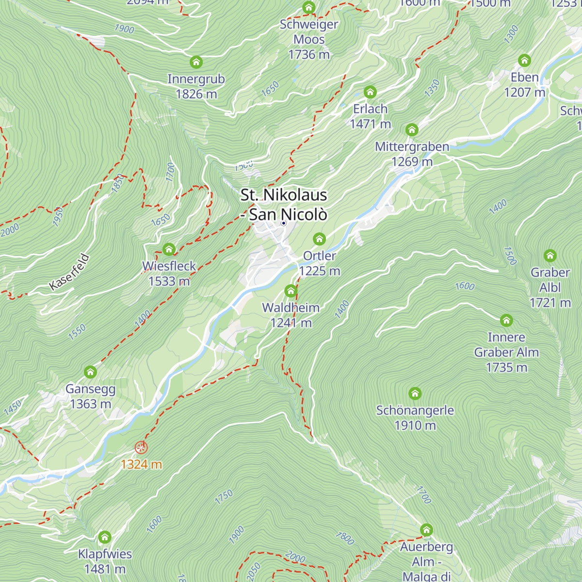 Waldheim map