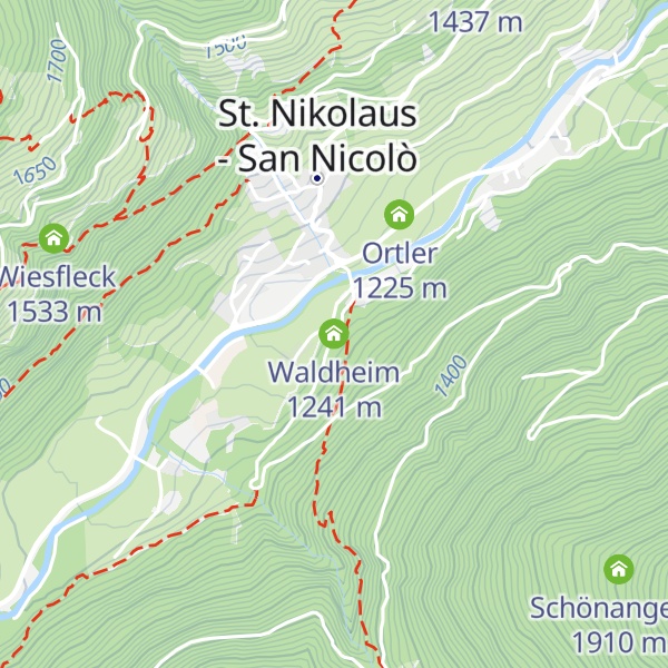 Map of Waldheim