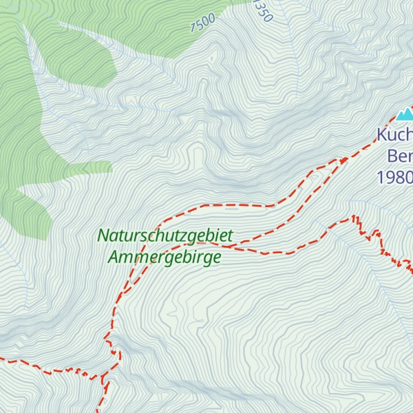 Map of Kuchelbergkopf