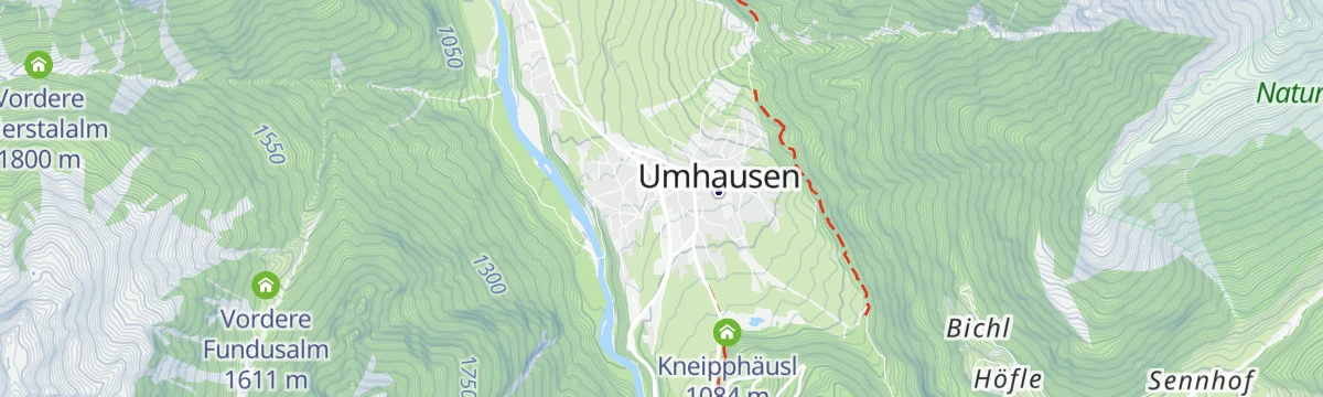 Map of the start of 695 Wurzbergrunde