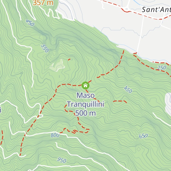 Map of Maso Tranquillini