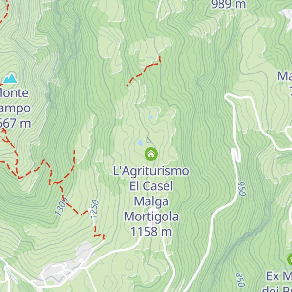 Map of Agritur Mortigola
