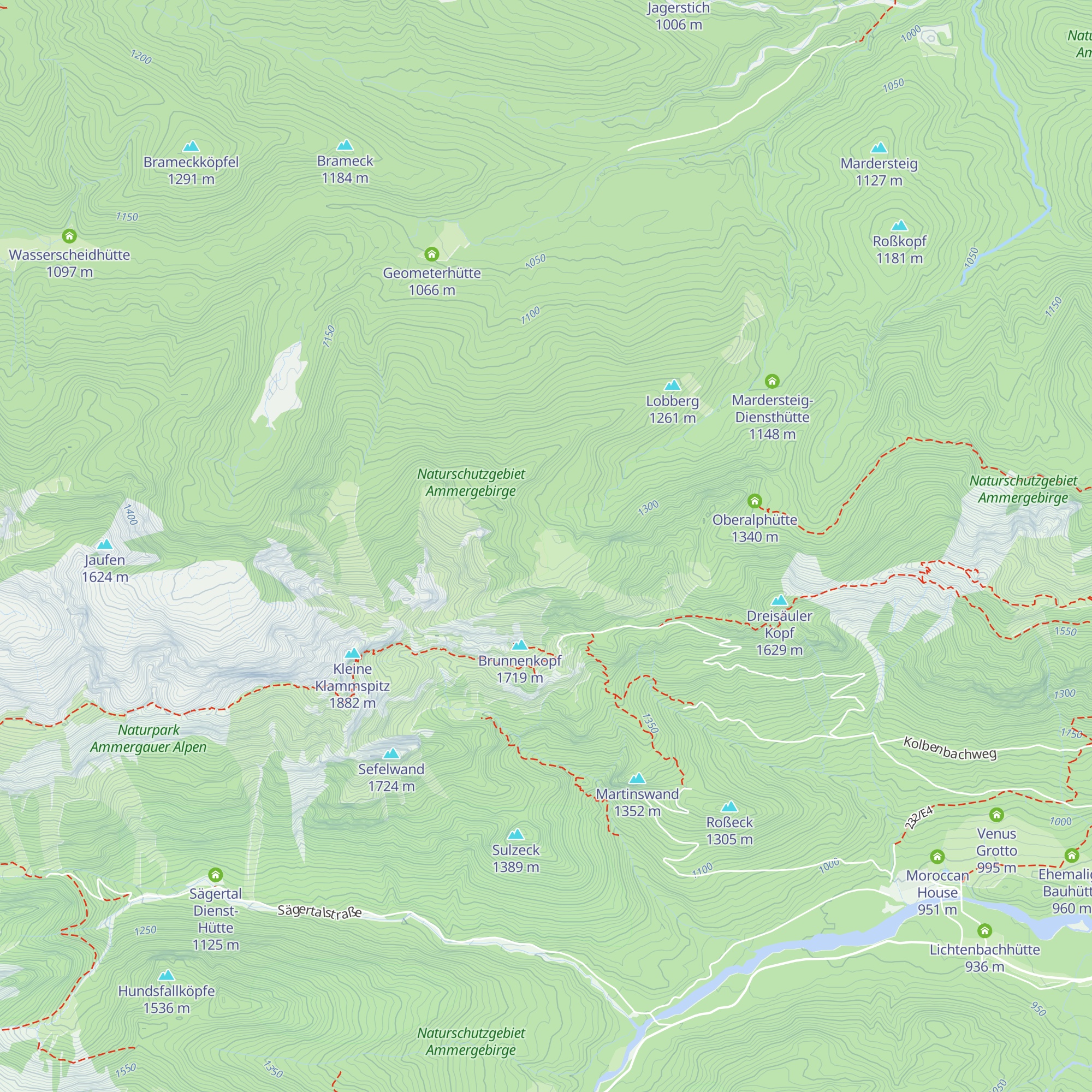 Klebalm map