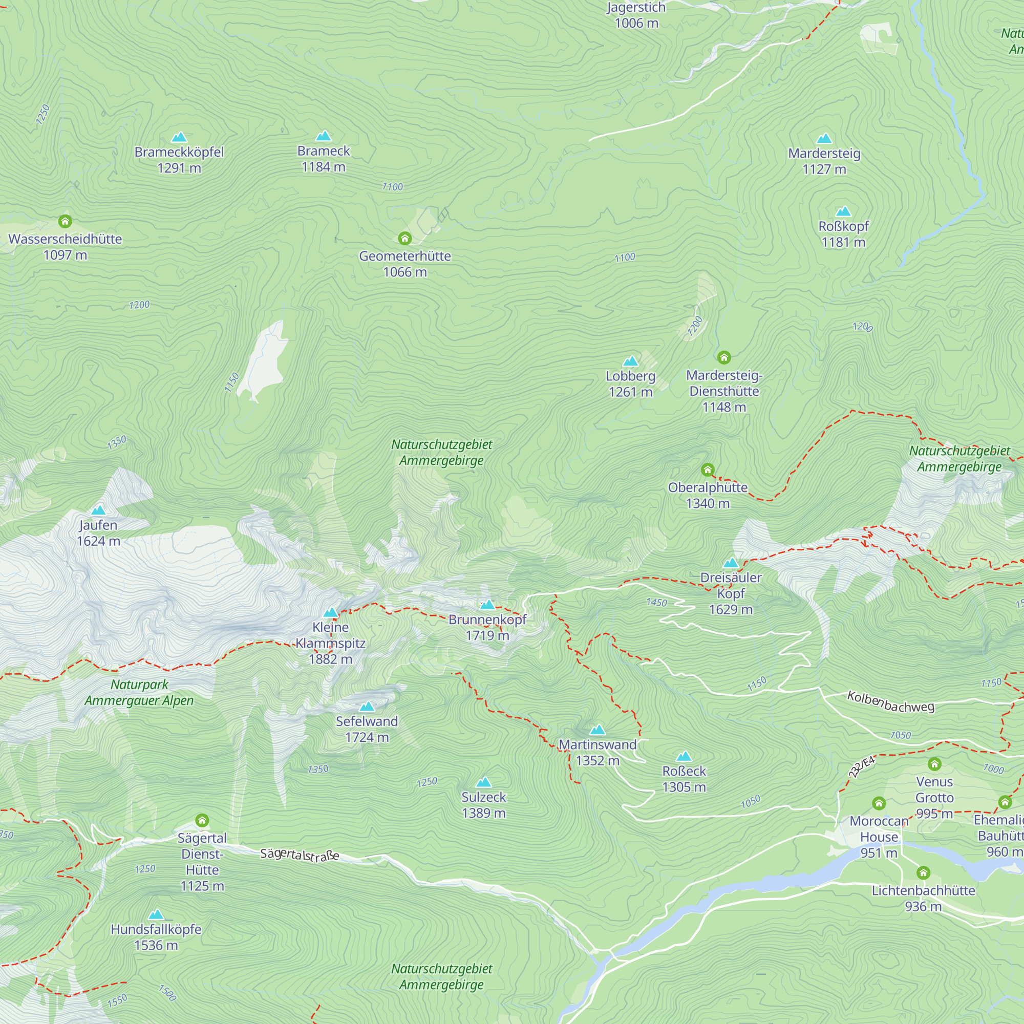 Klebalm map