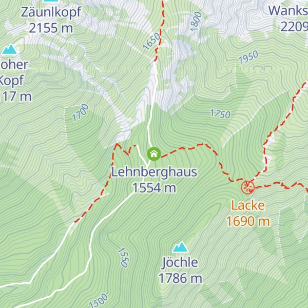 Map of Lehnberghaus