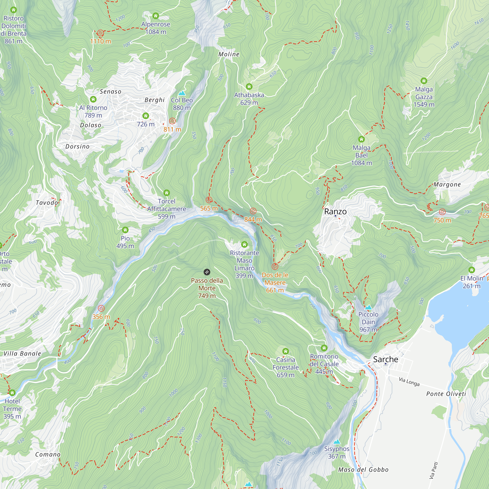 Ristorante Maso Limarò map
