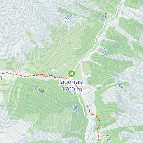 Map of Gasthof Jägerrast Voderkas