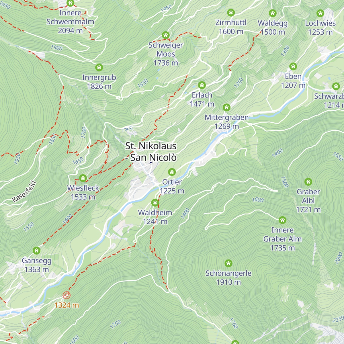 Ortler map