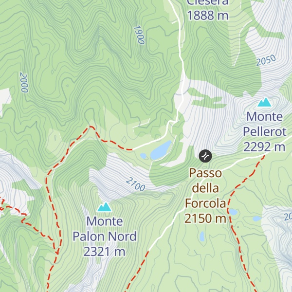Map of Bivacco delle Salare