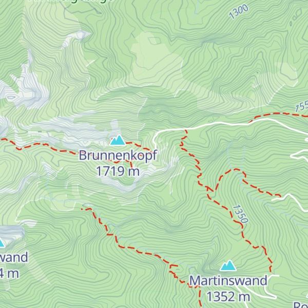 Map of Brunnenkopfhaus