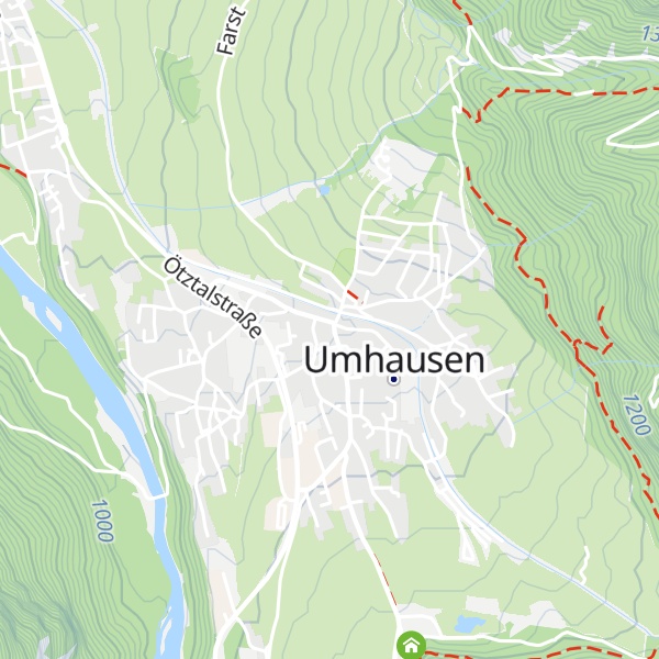 Map of Ötztal Tourismus