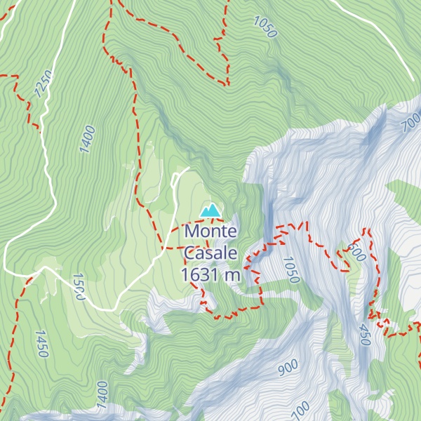 Map of Monte Casale