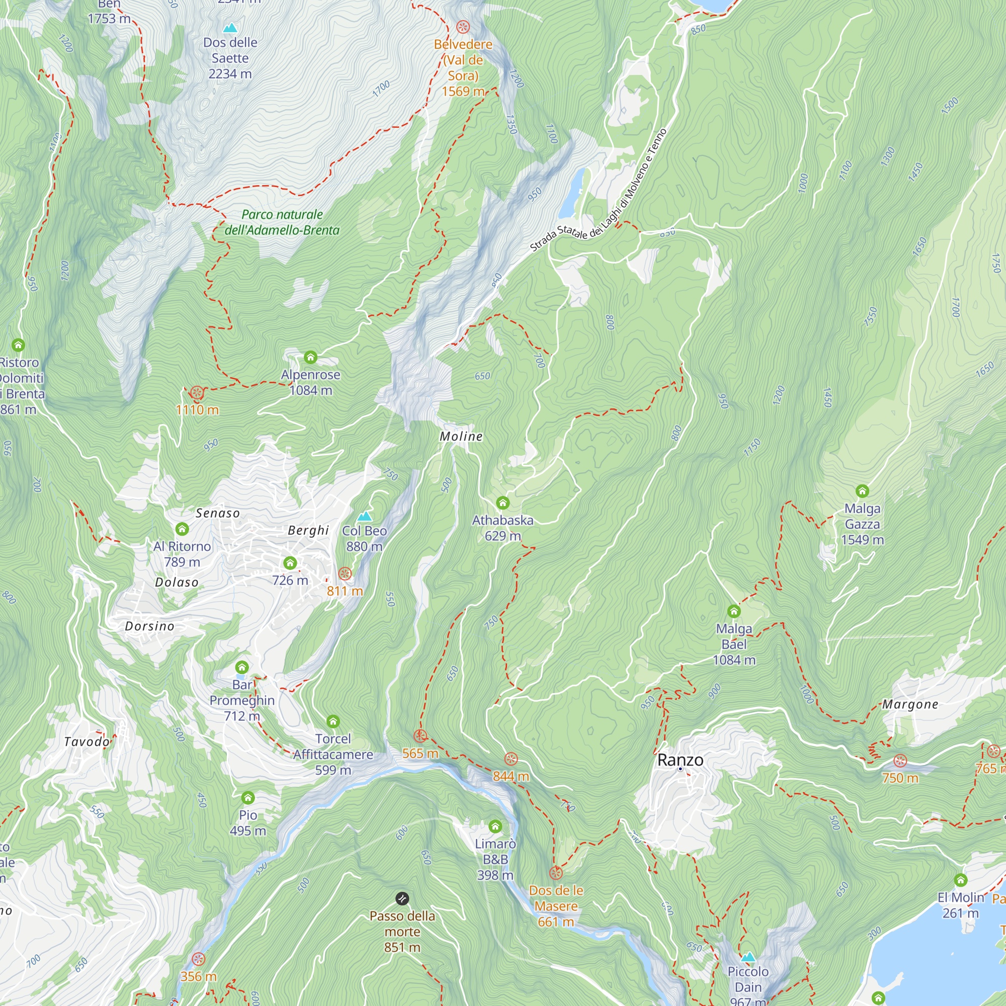 Athabaska map