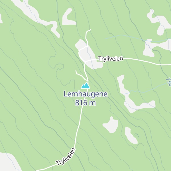 Map of Lemhaugene
