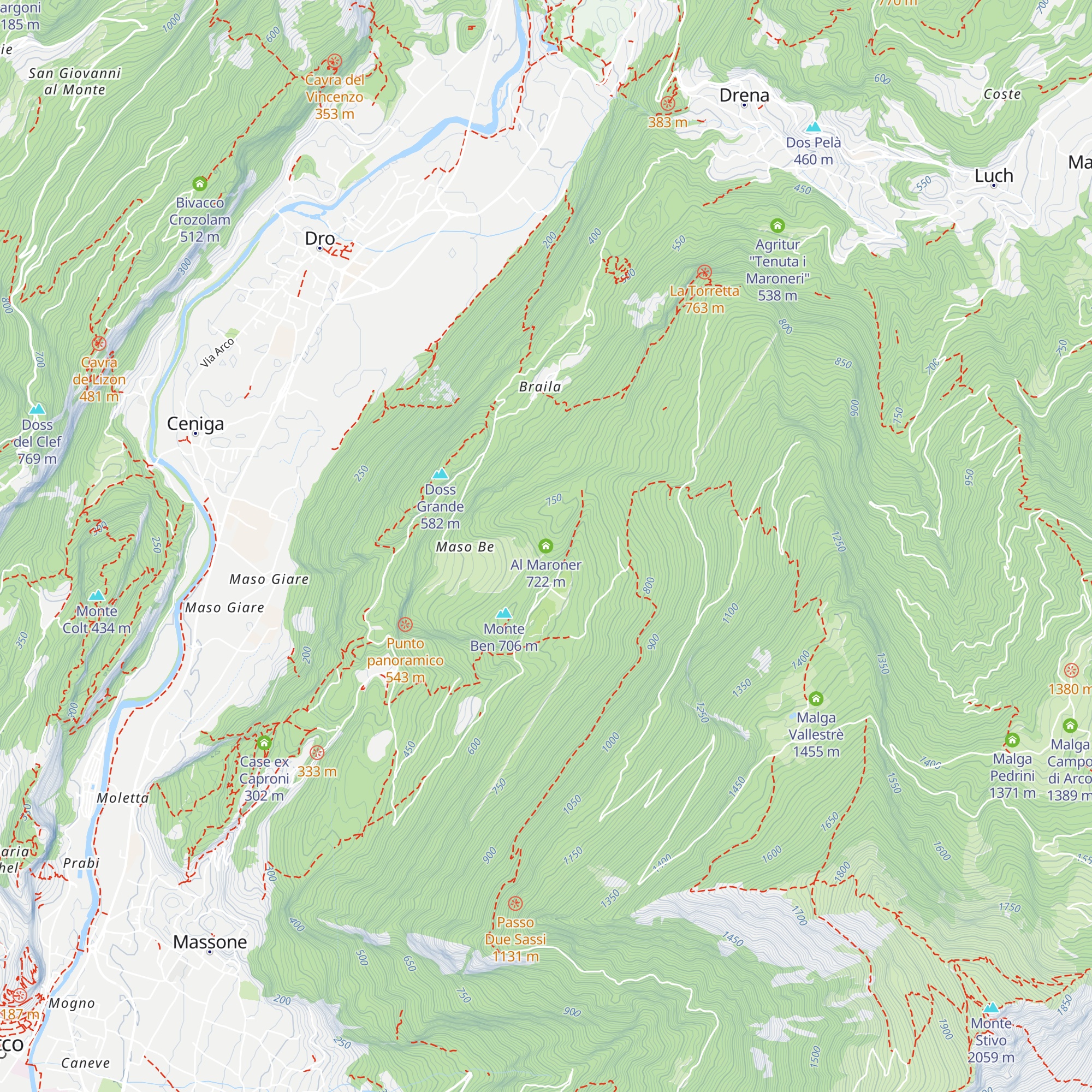 Al Maroner map