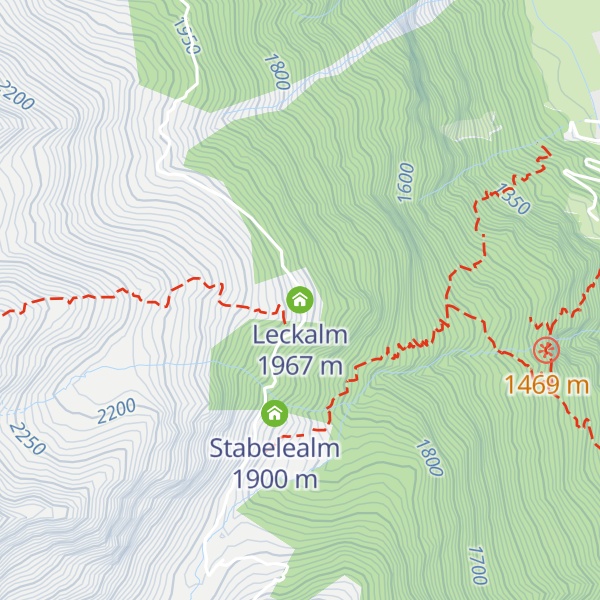 Map of Leckalm