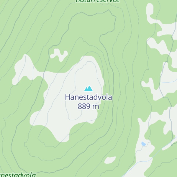Map of Hanestadvola