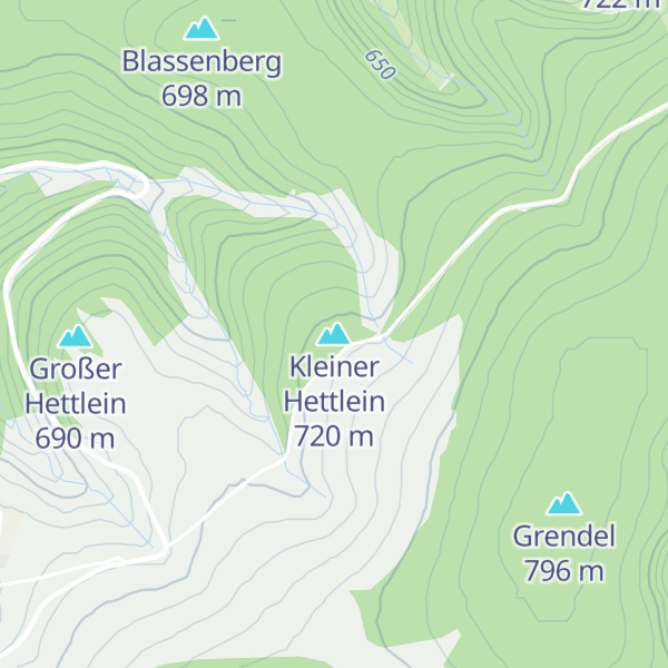 Map of Kleiner Hettlein
