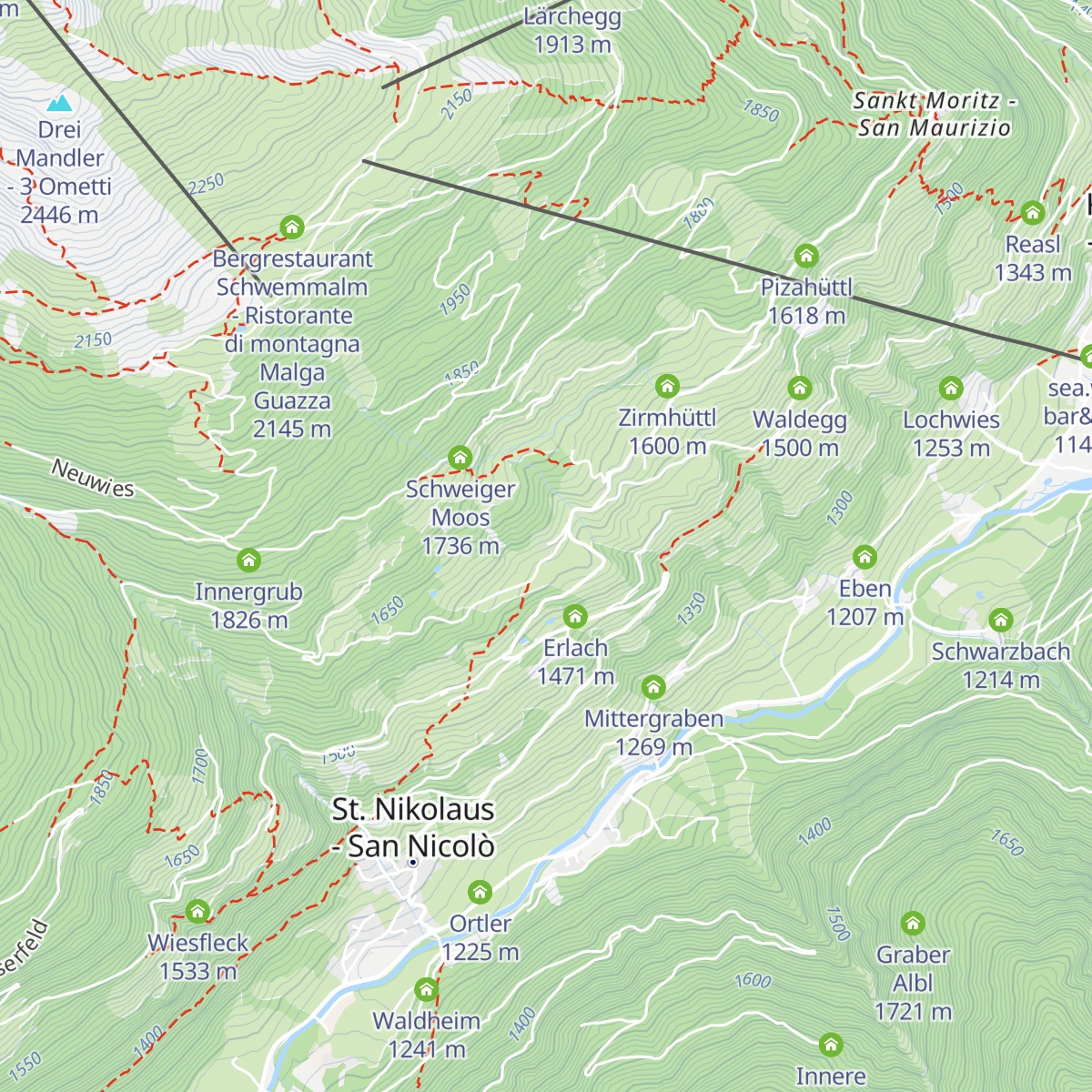 Naturoase Schwemmerhof map