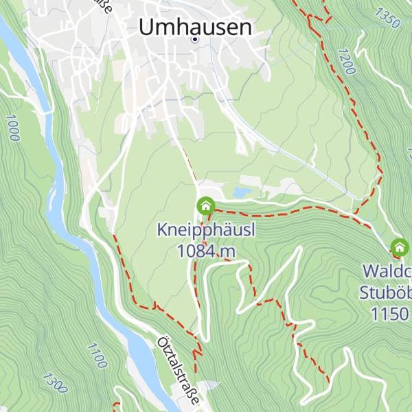 Map of Kneipphäusl