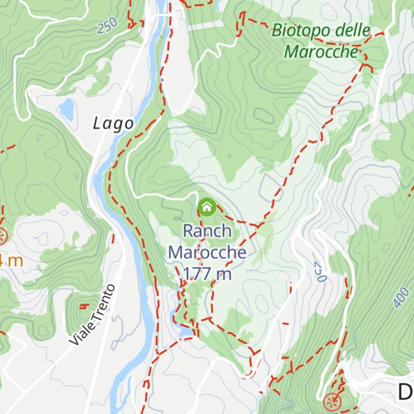 Map of Ranch Marocche