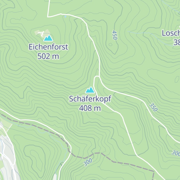 Map of Schäferkopf