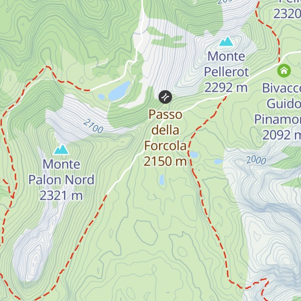 Map of Bivacco Malga Nana