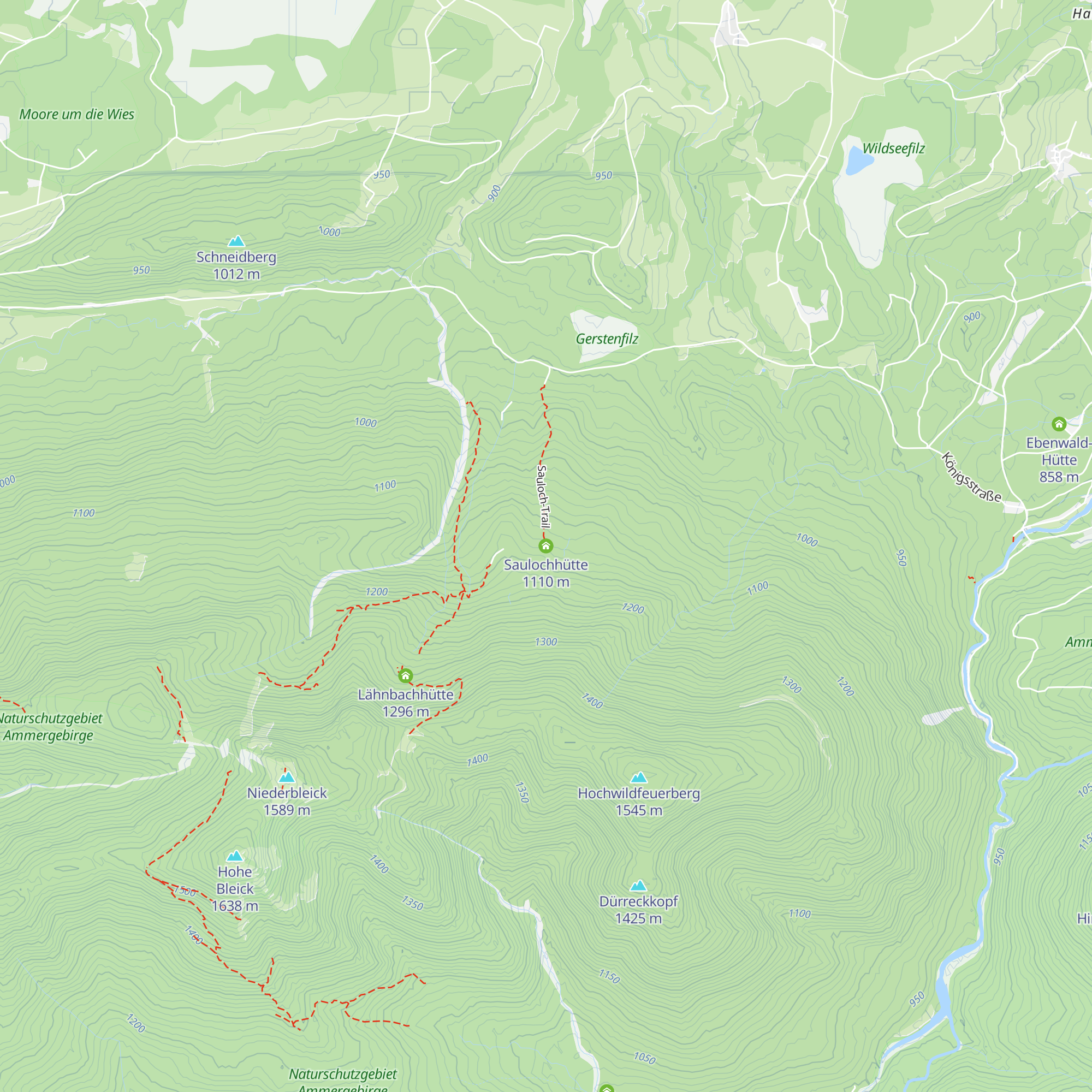 Saulochhütte map