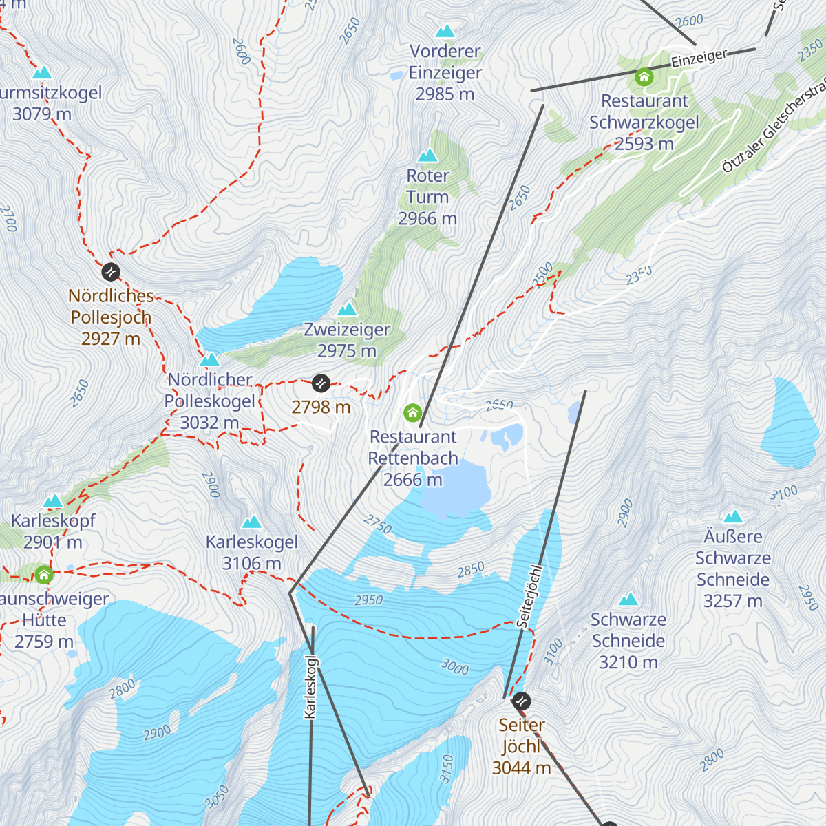 Restaurant Rettenbach map