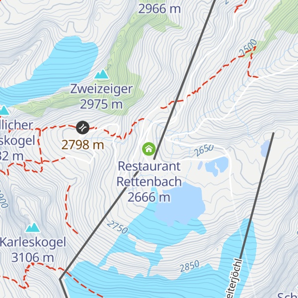 Map of Restaurant Rettenbach