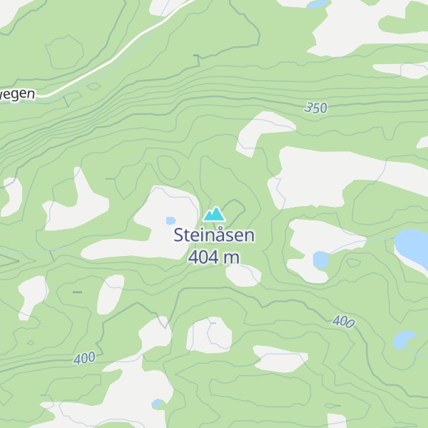 Map of Steinåsen