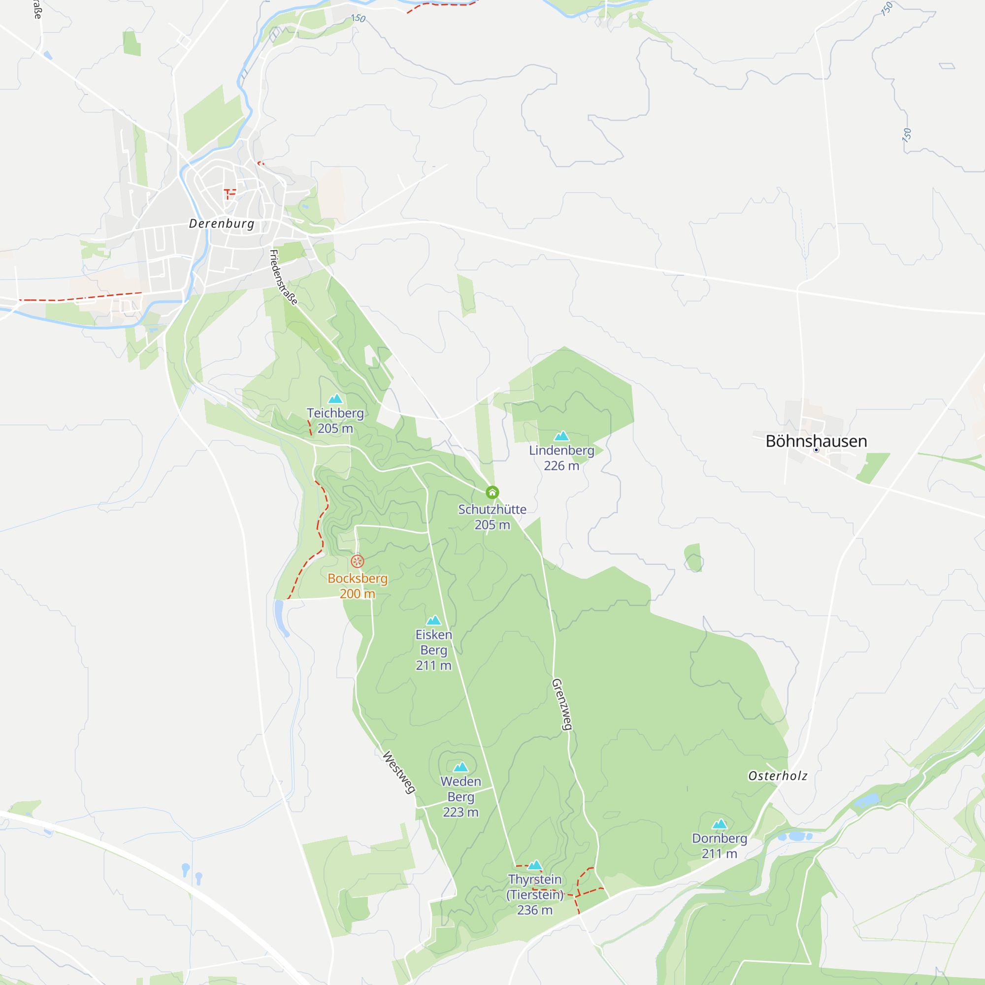 Schutzhütte map