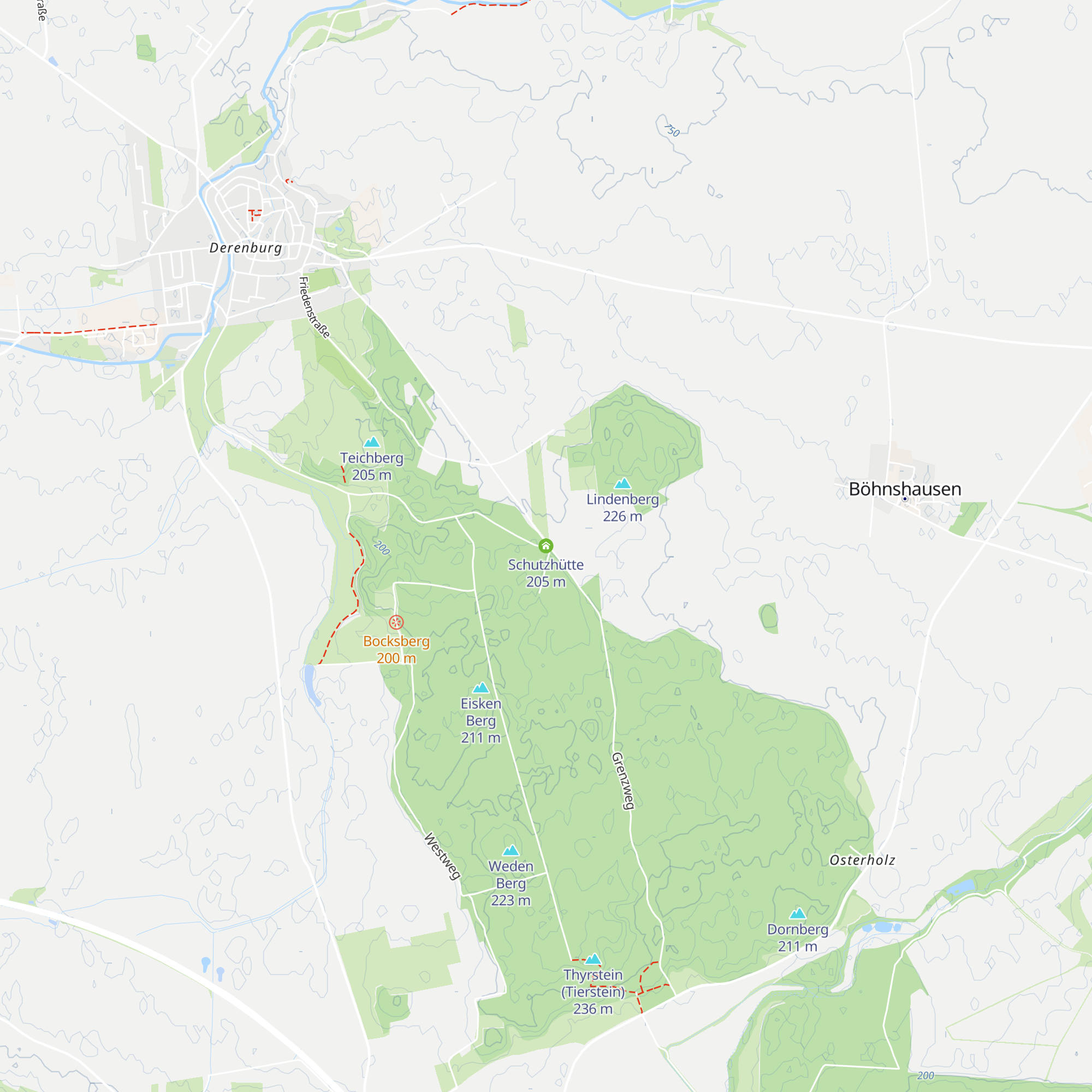 Schutzhütte map