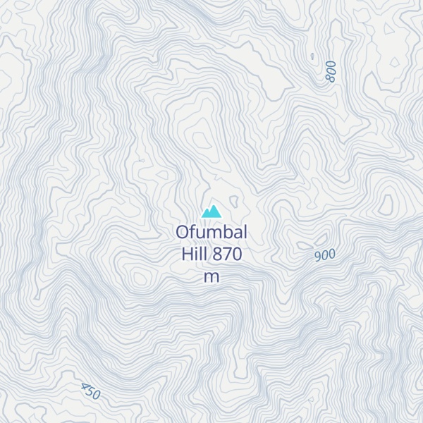 Map of Ofumbal Hill