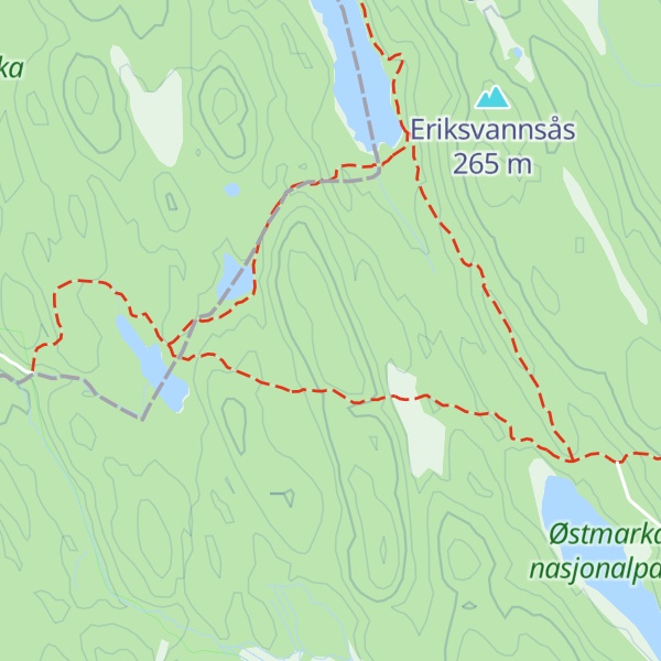 Map of Nygårdskollen