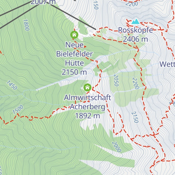 Map of Almwirtschaft Acherberg