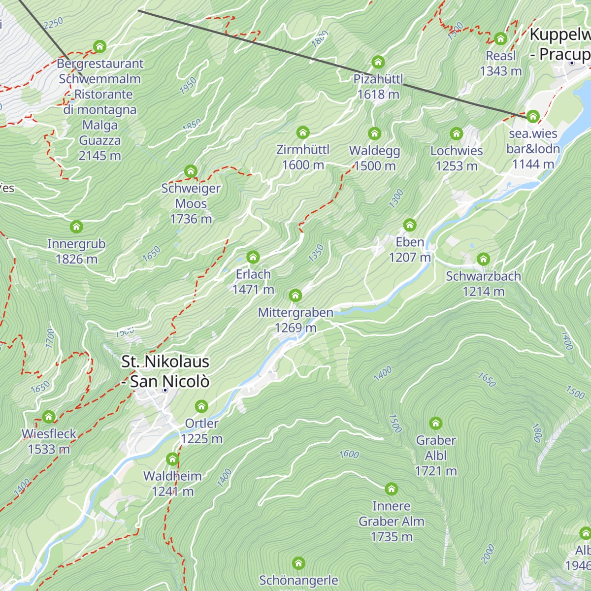 Mittergraben map