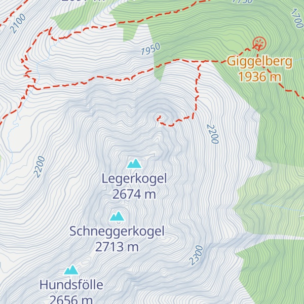 Map of Hauerkogel