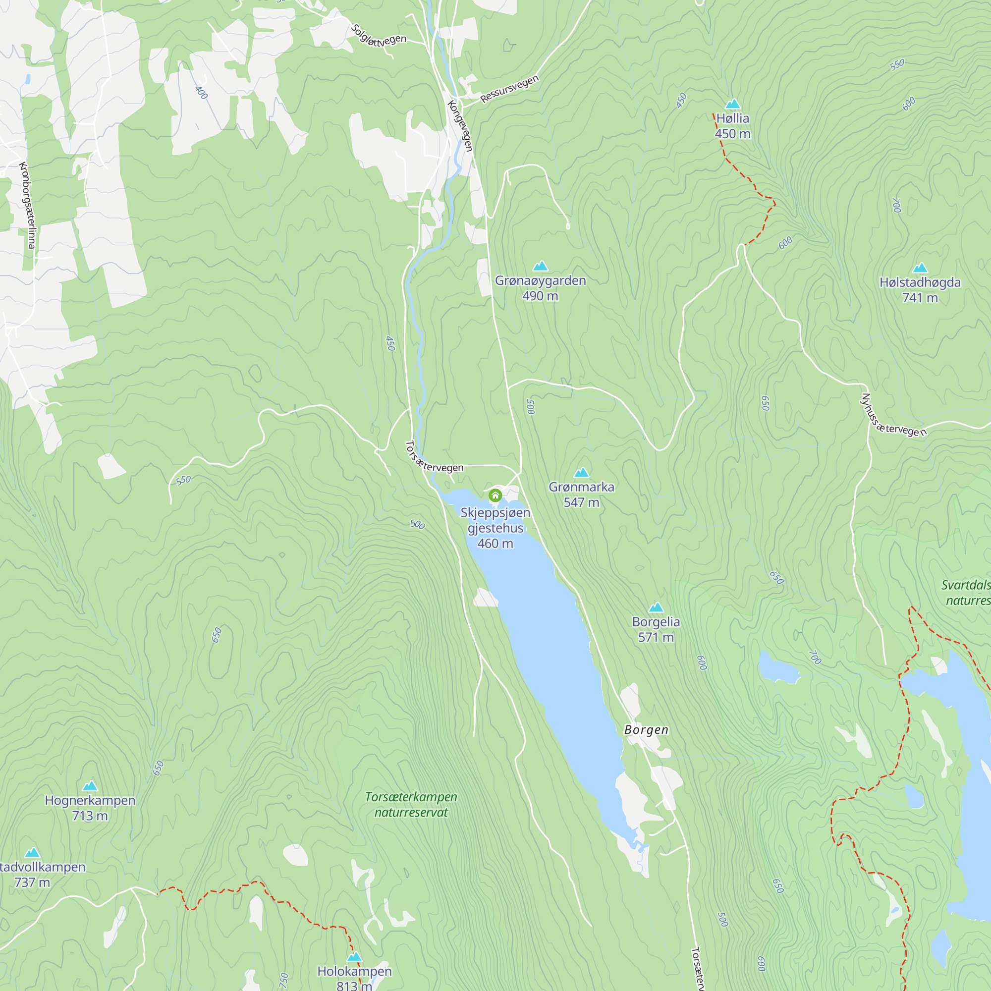 Skjeppsjøen gjestehus map