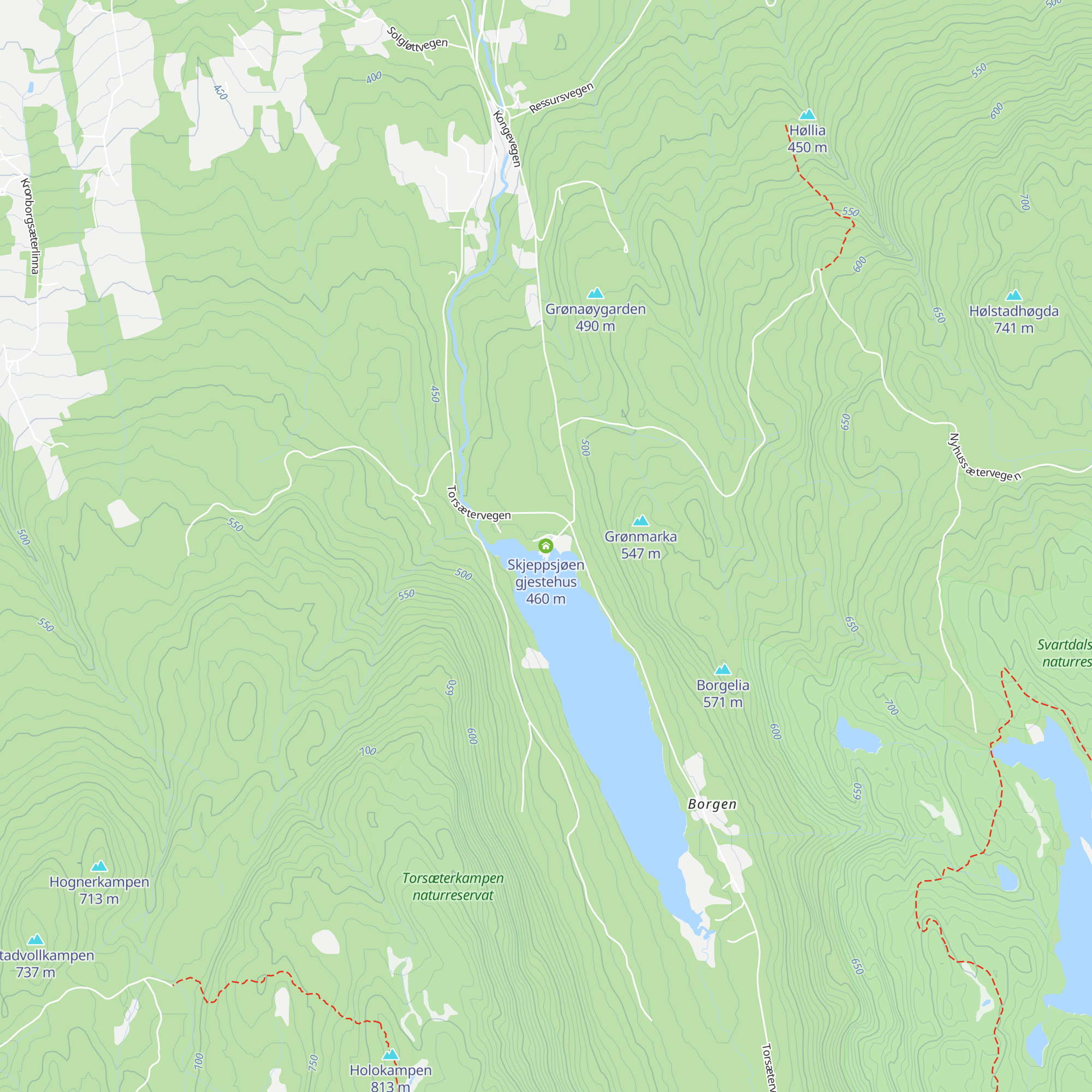 Skjeppsjøen gjestehus map