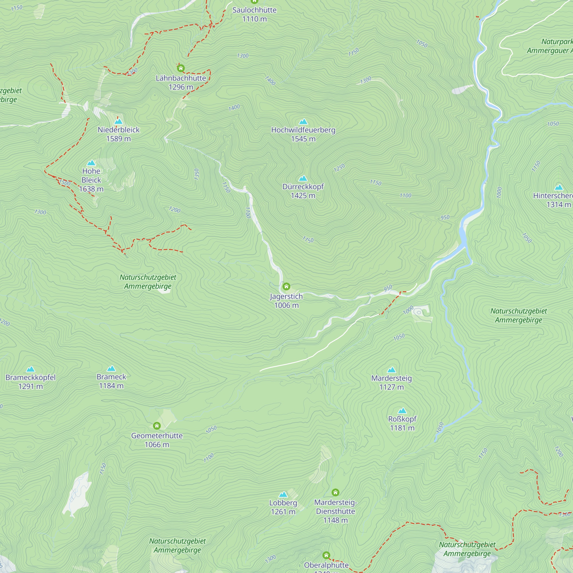 Jagerstich map